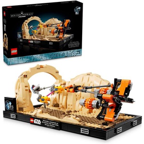 LEGO® Konstruktionsspielsteine Podrennen in Mos Espa – Diorama (75380), LEGO Star Wars TM, (718 St)