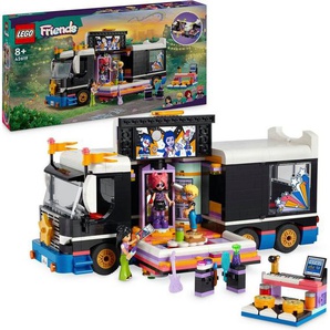 LEGO® Konstruktionsspielsteine Popstar-Tourbus (42619), LEGO Friends, (845 St), Made in Europe
