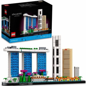 LEGO® Konstruktionsspielsteine Singapur (21057), LEGO® Architecture, (827 St)