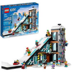LEGO® Konstruktionsspielsteine Wintersportpark (60366), LEGO® City, (1045 St), Made in Europe