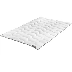 Leicht-Steppbett - weiß - Materialmix - 135 cm - 4 cm | Möbel Kraft