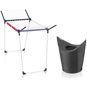Leifheit 81639 Standtrockner Pegasus 180 Solid SET mit GRATIS Wäschesammler