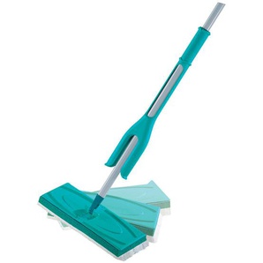 Leifheit Bodenwischer Picobello M Micro Duo, Kunststoff, 33 cm, Haushaltsreinigung, Wischen & Reinigen