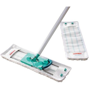 Leifheit Bodenwischer Profi Micro DUO XL, Grün, Weiß, Kunststoff, rostfrei, Haushaltsreinigung, Wischen & Reinigen