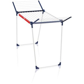 Leifheit Standtrockner Pegasus 180 Solid , Blau, Weiß , Metall , 66x87 cm , klappbar , Haushaltsreinigung, Haushaltsgeräte, Trockner