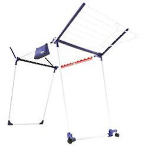 LEIFHEIT Wäscheständer Weiß Pegasus 200 Solid Deluxe Mobile 1201869