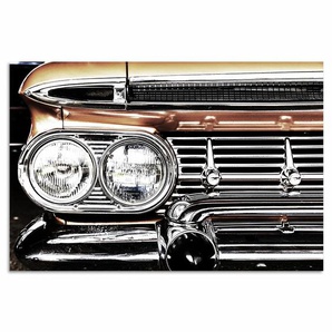 Leinwandbild HOME AFFAIRE Auto Bilder Gr. B/H: 90 cm x 60 cm, braun Leinwandbilder Bilder 9060 cm