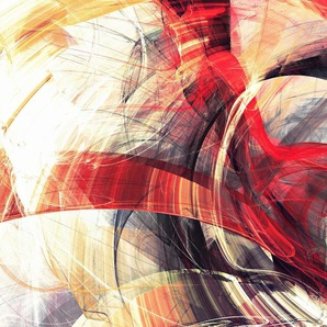Leinwandbild PLACES OF STYLE Abstrakte Kunst Bilder Gr. B/H/T: 90 cm x 60 cm x 2 cm, Leinwandbild, bunt Leinwandbilder Bilder