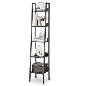 Leiterregal - schwarz - Materialmix - 33,8 cm - 170 cm | Möbel Kraft