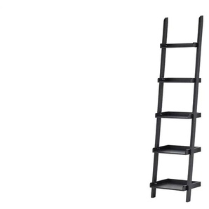 Love it Leiterregal - schwarz - Materialmix - 45 cm - 191 cm - cm 35,0 | Möbel Kraft