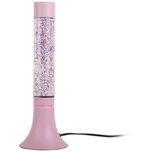Leitmotiv Glitterleuchte Astro Glitter, Pink, 13x37.5x13 cm, Lampen & Leuchten, Innenbeleuchtung, Dekoleuchten