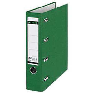 Leitz Breit Doppelordner DIN A4 80 mm Grün 4 Ringe 1012 PP (Polypropylen) Hochformat 1012-GN