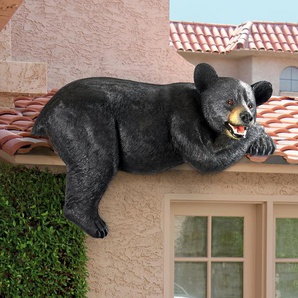 Lemont The Lounger Schwarzbär Gartenstatue