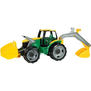 Lena® Spielzeug-Traktor Giga Trucks, mit Baggerarm und Frontlader, Made in Europe