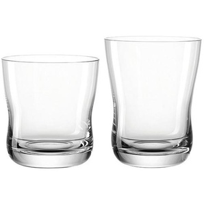 Leonardo Becherset, Klar, Glas, 12-teilig, 27x21x18.1 cm, Essen & Trinken, Gläser, Gläser-Sets
