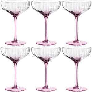 LEONARDO Champagnerglas POESIA, Kristallglas, 260 ml, 6-teilig