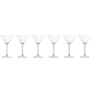 Leonardo Cocktailglas-Set, Klar, Glas, 6-teilig, 270 ml, Essen & Trinken, Gläser, Gläser-Sets
