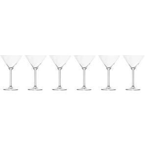 Leonardo Cocktailglas-Set, Klar, Glas, 6-teilig, 270 ml, Essen & Trinken, Gläser, Gläser-Sets