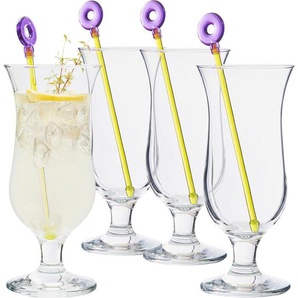 Leonardo Cocktailglas-Set Riva, Transparent, Glas, 8-teilig, 420 ml, Essen & Trinken, Gläser, Gläser-Sets