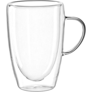 LEONARDO Gläser-Set DUO, Borosilikatglas, doppelwandig, 4-teilig