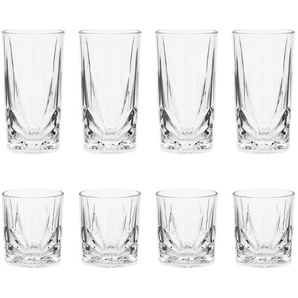 LEONARDO Gläserset (8-teilig)  Capri - transparent/klar - Glas | Möbel Kraft