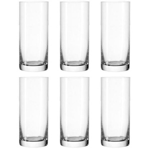 Leonardo Gläserset Easy+, Klar, Transparent, Glas, 6-teilig, 460 ml, 16.2 cm, Essen & Trinken, Gläser, Gläser-Sets
