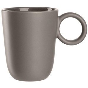 LEONARDO Tasse Keramiktasse, ROMA, 6er-Set, Keramik, spülmaschinengeeignet