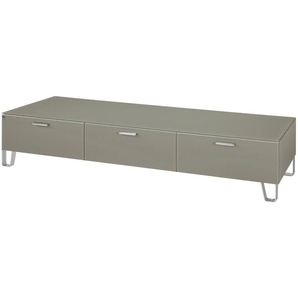 LEONARDO TV-Unterteil Cube - braun - Materialmix - 189 cm - 42 cm - cm 61,0 | Möbel Kraft