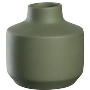 Leonardo Vase, Grün, Keramik, 18x19x18 cm, zum Stellen, Dekoration, Vasen, Keramikvasen