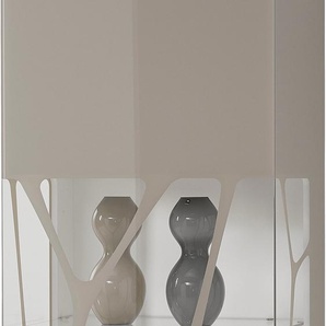 LEONARDO Vitrine »Cube«, mit Sicherheitsglas und edlem MDF Holz, Höhe 192 cm