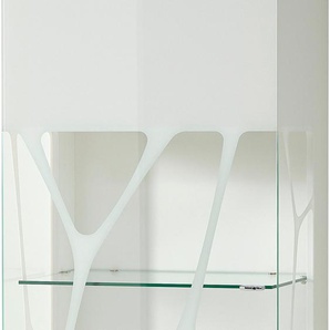 LEONARDO Vitrine »Cube«, mit Sicherheitsglas und edlem MDF Holz, Höhe 192 cm