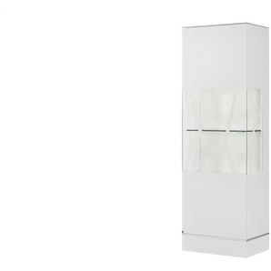 LEONARDO Vitrine Cube - weiß - Materialmix - 63 cm - 192 cm - cm 42,0 | Möbel Kraft