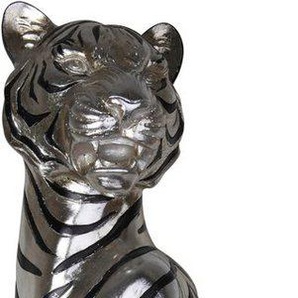 Leonique Dekofigur Sitzender Tiger, Dekoobjekt, Höhe 74cm