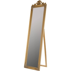 Dekospiegel LEONIQUE King Spiegel Gr. B/H/T: 45 cm x 180 cm x 6 cm, goldfarben Dekospiegel Spiegel Standspiegel