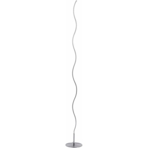 Leuchten Direkt Stehlampe WAVE, LED fest integriert, Warmweiß, Fußschalter