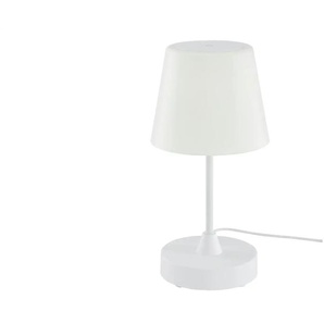 levelone Akku-Tischleuchte weiß - weiß - Materialmix - 30 cm - 14.7 | Möbel Kraft