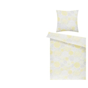 levelone Microfaser Bettwäsche Blume - mehrfarbig - Materialmix - 135 cm | Möbel Kraft