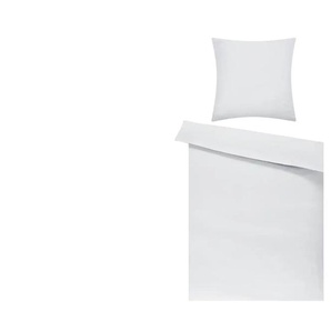 levelone Microfaser-Bettwäsche - grau - Materialmix - 135 cm | Möbel Kraft