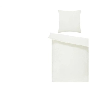 levelone Plüschbettwäsche Pusteblume | weiß | 135 cm |