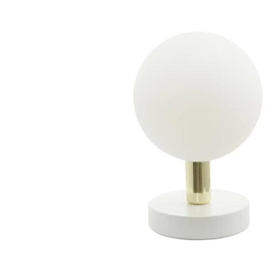 levelone Tischleuchte 1-flammig messing-antik - gold - Materialmix - 22 cm - 15.0 | Möbel Kraft