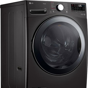 LG Waschmaschine F0WVT202B, B (A-G), schwarz (schwarz steel), B:70cm H:99cm T:83cm, Waschmaschinen, Topseller