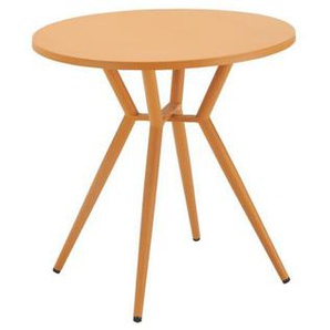 Liadomo Lesina Bistrotisch, Aluminium ø 80 cm - Aluminium orange 1713544-00