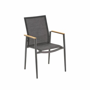 Liadomo Mannoli Stapelstuhl Textilgewebe - Teakholz-Auflage 1713565-00