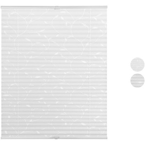 Lichtblick Plissee Klemmfix, ohne Bohren, verspannt, blickdicht, ab 45 x 130 cm
