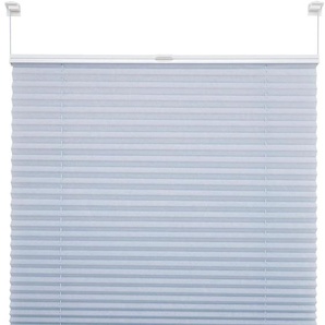 Plissee LIEDECO Pastell Plissees Gr. 150 cm, zweiseitig verschiebbar, 90 cm, blau Kinder Kinderzimmer-Plissees Plissee Klemmfix-Plissee, Pastell