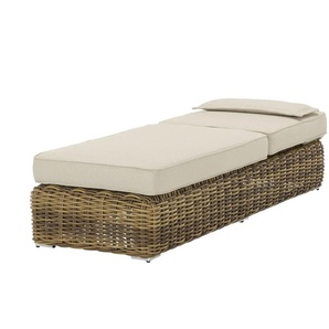 Liege Curacao - braun - Materialmix - 73 cm - 65 cm | Möbel Kraft