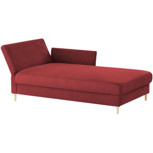 nehl Liege  Easy 110 ¦ rot ¦ Maße (cm): B: 116 H: 80 T: 220