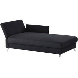 nehl Liege  Easy 110 - schwarz - Materialmix - 116 cm - 80 cm - 220 cm | Möbel Kraft