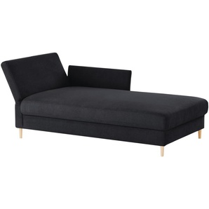 nehl Liege  Easy - schwarz - Materialmix - 96 cm - 80 cm - 220 cm | Möbel Kraft