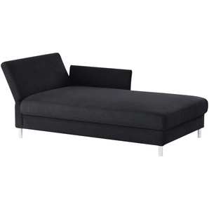 nehl Liege  Easy ¦ schwarz ¦ Maße (cm): B: 116 H: 80 T: 220.0